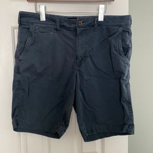 American eagle navy blue shorts